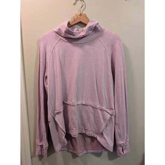 Lululemon Cowl Neck Pullover in Pink - Picture 2 of 5